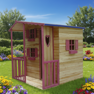 Maison de jeu en <span class=keywords><strong>bois</strong></span> pour enfants, personnalisée, pour l'extérieur, de la fabrique de <span class=keywords><strong>bois</strong></span> SHUNDA, portable, pour l'école maternelle, résistante au soleil et à la pluie - Product Image 3