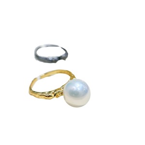 ขาตั้งแหวนเงินแท้ S925 สำหรับทำเครื่องประดับแฟชั่น DIY แบบเปล่า สำหรับใส่ลูกปัดกลมขนาด 9-13 มม. รุ่น 10502 อุปกรณ์เสริมสำหรับไข่มุก - Product Image 5