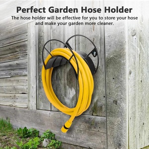 Garden <strong>Hose</strong> <strong>Holder</strong> Wall Mount, Solid Metal Water <strong>Hose</strong> <strong>Holder</strong> Heavy Duty and Rust-Proof <strong>Hose</strong> <strong>Holders</strong> for Outside Yard - Product Image 6