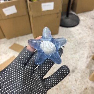 Sea Creatures Shaped Squishy Stress Relief <b>Toy</b> Slow Rising Simulation Fish,<b>Turtles</b>, Starfish & Seashell Soft Rubber <b>Toy</b> - Product Image 3
