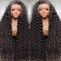 Proveedor de Belleza, Pelucas Brasileñas de Grado 12A, Precio al por Mayor, Pelucas con Frente de Encaje HD 13X4, Rizadas, Pelucas de Cabello Humano Rizado Birmano