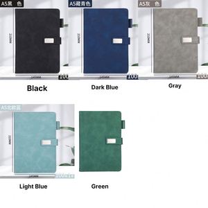 Agenda Diaria 2025 de Lujo Personalizada, Tapa Dura A5, con Cubierta de Cuero, Cierre Magnético, Color y Logotipo Personalizables, Alta Calidad - Product Image 2