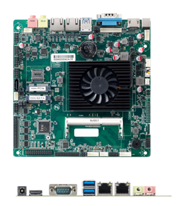 Công nghiệp Mini ITX I3-5005U Chất lượng cao 2 * RJ45 9 * USB 6 * COM cổng DC 12V mẹ Hội Đồng Quản Trị - Product Image 6