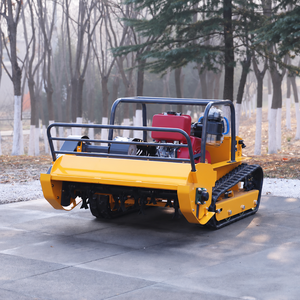Tondeuse à fléaux télécommandée de qualité industrielle, largeur de coupe 120 cm, essence/diesel, pour ferme, verger, terrain accidenté - Product Image 4