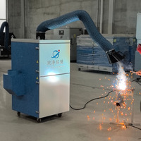 Nuevo Purificador de Aire Industrial Móvil, Colector de Polvo y Humo, Extractor de Humo de Soldadura, para Corte Láser/Plasma/Robots de Soldadura, Filtro 99.9%