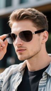 F18 Nueva Traducción IA para Gafas, Traducción en Tiempo Real, Reproductor de Música, Llamadas Telefónicas para Viajes y Actividades al Aire Libre - Product Image 5