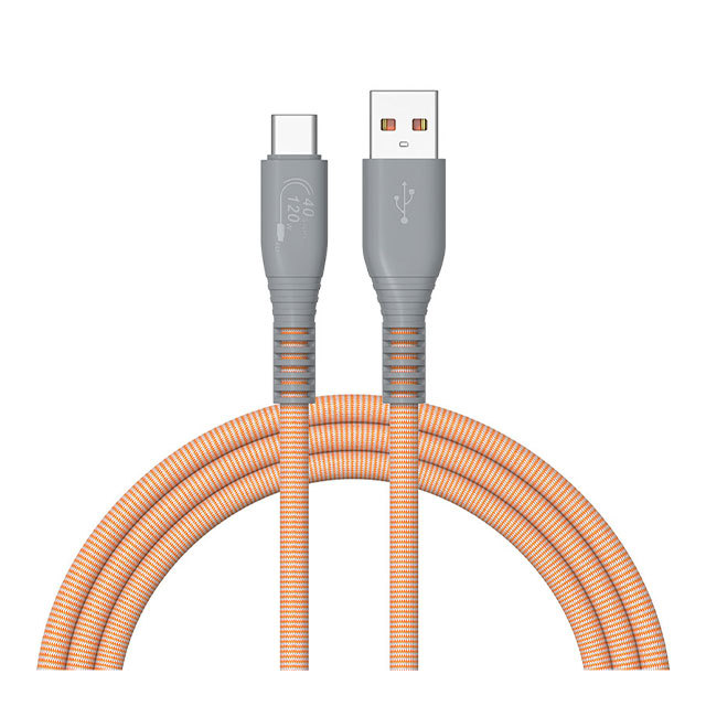 Wholesale Brilliant Quality 6A Braided Wire 120W Injection Molded Type-C to Type-C Multifunction Charging Cables