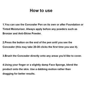<span class=keywords><strong>Corrector</strong></span> Líquido Ligero <span class=keywords><strong>para</strong></span> Cubrir Imperfecciones como <span class=keywords><strong>Ojeras</strong></span> o Manchas <span class=keywords><strong>para</strong></span> <span class=keywords><strong>Hombres</strong></span> - Product Image 6