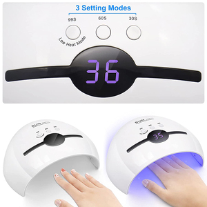 Nueva Lámpara de Uñas SunNail de 48w con Doble Luz para Curado de Gel Antifúngico, Mini Lámpara UV LED para Esmalte de Gel - Product Image 5