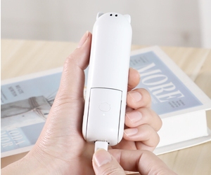 Ventilador Portátil Mini USB Recargable con Banco de Energía, Productos para el Hogar, para Conciertos, Viajes, Ventilador de Bolsillo de Mano, Electrodomésticos Inteligentes para el Hogar - Product Image 6
