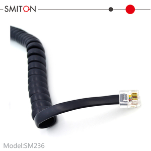 <span class=keywords><strong>Cable</strong></span> en Espiral RJ12 de 6 Hilos, 26AWG 30AWG, <span class=keywords><strong>Cable</strong></span> Telefónico en Espiral - Product Image 6
