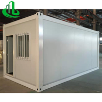 Maison conteneur extensible HUAHUI de 20 pieds et 40 pieds, villa capsule préfabriquée pour l'extérieur, bureau prêt à l'emploi avec toilettes, garantie de 5 ans