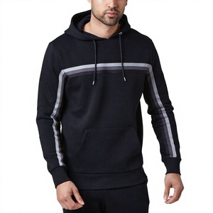 Top Trending Winter Men Tracksuit Set Premium Cotton <b>Hoodie</b> & Jogger Sweat Suit Custom Logo OEM ODM Breathable <b>Lightweight</b> Hood - Product Image 6