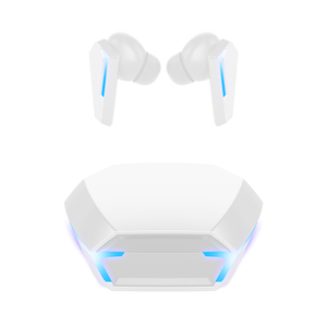หูฟังไร้สายสเตอริโอ Hi-Fi สำหรับคนรักกีฬา กันน้ำ IPX4 ไฟ LED แสดงสถานะแบตเตอรี่ ใช้งานได้นาน รุ่น X6 Plush In-Ear สำหรับบลูทูธ 5.2 - Product Image 1