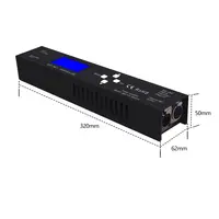 LED de iluminação de palco controlador de uma porta 680pixel DMX Artnet controlador RGB/RGBW para tubo de pixel apoio SK6812/UCS1903/DMX