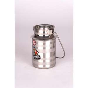 Latas de almacenamiento de leche de acero inoxidable Premium de uso diario Material Acero inoxidable F LECHE Y JUGO PUEDE - Product Image 1