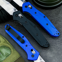 Couteau de poche pliant Osborne BM 940, lame D2, poignées en fibre de nylon, pour usage quotidien, outils tactiques de camping, de chasse et de défense en plein air