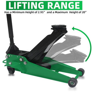 Популярный низкопрофильный Гидравлический Домкрат 3 тонны, 3,5 тонны с двойным насосом, автомобильные домкраты - Product Image 5