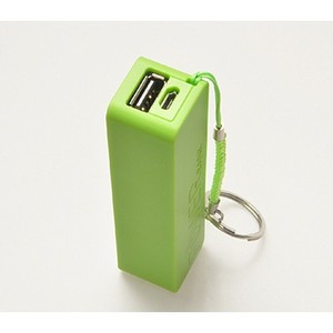 Factory Wholesale Portable Direct Selling Colorful Square Pocket Power Bank Type C Output Interface Hot-Selling <b>Keyring</b> Included - Product Image 2