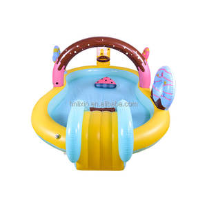 Centro de <span class=keywords><strong>piscina</strong></span> inflable, <span class=keywords><strong>piscina</strong></span> inflable multifunción para niños, tobogán de parque acuático portátil, <span class=keywords><strong>piscina</strong></span> al aire libre - Product Image 4