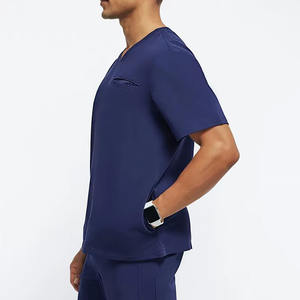 Combinaisons médicales en gros, uniformes pour infirmières et médecins, tailles plus grandes, scrubs unisexes, mélanges de coton tricoté, haute qualité, fabriqué au Pakistan - Product Image 4