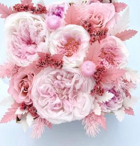 HFlora vendedor caliente <span class=keywords><strong>Limonium</strong></span> bohemio floral Rosa arreglo de flores ramo de flores ramos de novia - Product Image 2