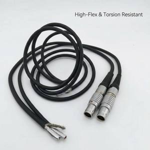 مجموعة كابلات صناعية مخصصة محمية ذاتية القفل بنظام الدفع والسحب، من نوع FGG Aviation Wire Harness، للاستخدام في الأجهزة الطبية والمستشعرات والمناظير والروبوتات الصناعية. - Product Image 5