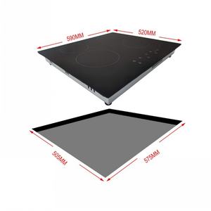 Placa de Inducción Portátil de 1800w con Cuatro Quemadores, Color Negro, con Bloqueo de Seguridad para Niños y Temporizador - Product Image 6