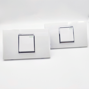 Estándar de EE. UU. Nuevo diseño 118C-Series 1 Gang Switch Antiflaming <span class=keywords><strong>PC</strong></span> Interruptor de pared para uso doméstico 16A Max - Product Image 4