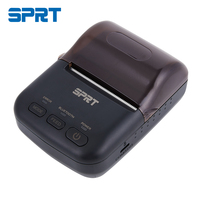 Printer Saku Nirkabel Bluetooth 58mm Portabel, Mini Thermal 2-inci untuk Ponsel, Murah dan Tersedia