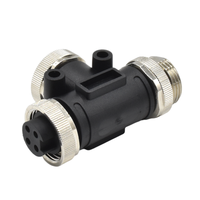 Westsam T Typ 1 Stecker auf 2 Buchse Mini-Stecker Splitter T Splitter-Anschluss 4-poliger wasserdichter Stecker Stecker
