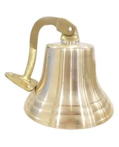 Campana de latón macizo personalizable para decoración del hogar, campana de latón náutico para colgar en la India - Product Image 1
