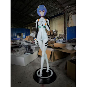 Estatua de Resina de Rei Ayanami de <span class=keywords><strong>Genesis</strong></span> Evangelion EVA, Tamaño Real 1:1, Figura de Anime Coleccionable para Decoración - Product Image 1