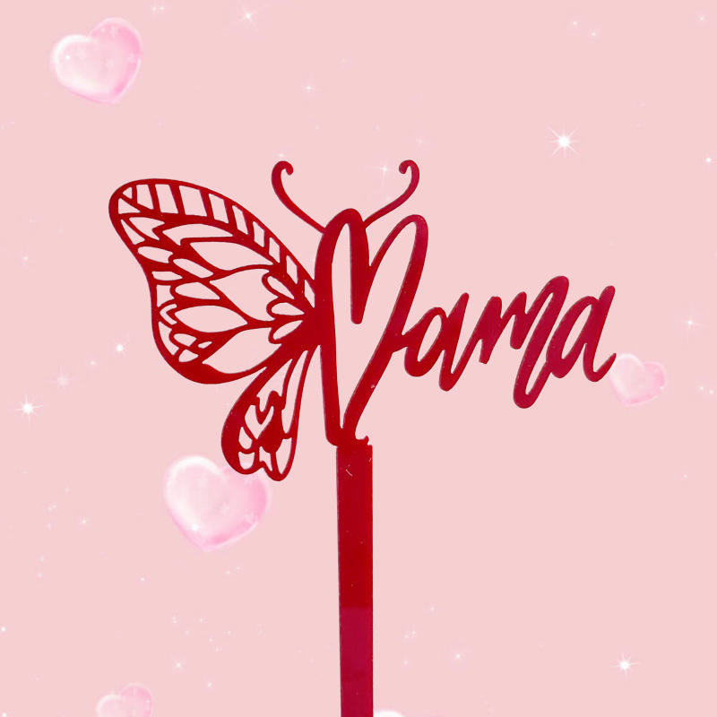 Maman Papillon Grand Rouge