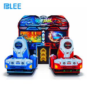 Simulador de Carreras Rápido BLEE a <span class=keywords><strong>Precio</strong></span> de Fábrica, Operado con Monedas, para 2 Jugadores, con Diseño en Rojo y Azul, <span class=keywords><strong>Juego</strong></span> de Carreras de Autos en Venta - Product Image 2