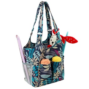 Bolsa <span class=keywords><strong>de</strong></span> gran capacidad para accesorios <span class=keywords><strong>de</strong></span> costura, bolso <span class=keywords><strong>de</strong></span> ganchillo con ganchos para tejer, bolsa <span class=keywords><strong>de</strong></span> almacenamiento <span class=keywords><strong>de</strong></span> hilo, impermeable, portátil, nuevo diseño, <span class=keywords><strong>2020</strong></span> - Product Image 1