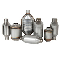 Convertisseur catalytique universel 2,5 pouces pour Nissan Altima Sentra Rogue 400 Cell, échappement haute performance en acier inoxydable filé