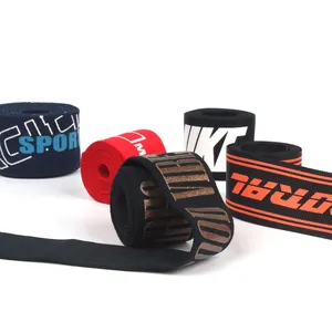 XYX ceinture élastique Polyester impression Nylon Logo personnalisé couleur personnalisé motif imprimé sangle pour impression