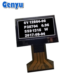 0.96 inch Genyu factory direct selling and customized 64x128 dots high resolution oled light panel polarizer film - Product Image 2