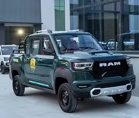 Новый электрический пикап OEM с полным приводом 2WD, 5000 Вт, 5-местный, китайский мини-грузовик с двойной кабиной, цена