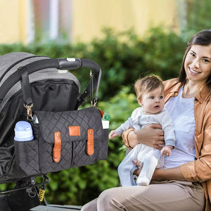 Organizzatore di passeggini in poliestere multifunzione trapuntato trapuntato personalizzato - Product Image 6