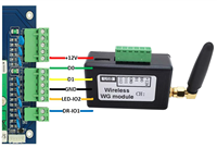 Module d'interface Wiegand sans fil / Convertisseur WG Récepteur et émetteur pour contrôle industriel PLC 220V