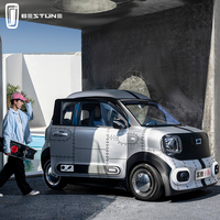 Auto Eléctrico Mini de 2 Plazas Bestune Xiaoma LHD, Económico, con Cámara de Retroceso, Seguro y Fácil de Estacionar en la Ciudad