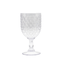 Gobelets en plastique classiques pour vin, multicolores, transparents, essentiels pour les fêtes de mariage - Gobelets vert, bleu, violet, rose, 201-300 ml CX