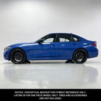 Sur mesure 12000T Forgé |   Norme DOT |   MOQ 4 S1-00039 18-24 Design en maille noire brillante pour jantes de BMW Série 3