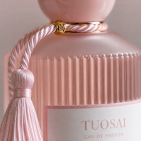 Bouteilles en verre dépoli rose de 100 ml à rayures vintage, avec pulvérisateur à pompe gravé, pour parfum et diffuseur à bâtonnets, avec boîte personnalisée et couvercle – Vente en gros
