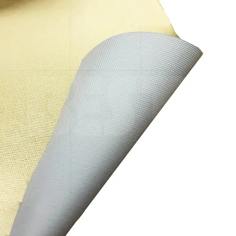 Gold-Überzug PU-Befaltete glänzende einfarbige 100% wasserdichte Polyester-Inkt-Strahldruckleinwand