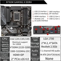 Placa Base para PC de Escritorio para Juegos, Varios Modelos DDR4 Disponibles, Venta al Por Mayor, en Stock