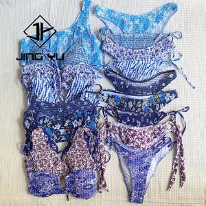 Bikini Hawaiano 2025, Venta Caliente, Traje de Baño Personalizado, Micro Bikini, Poliéster Reciclado, Traje de Baño Fruncido - Product Image 2