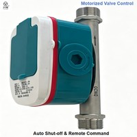 Medidor de Flujo de Agua Ultrasónico Digital LoRaWAN/4G/NB-IoT de Acero Inoxidable con Control de Válvula, ¡Venta Caliente!